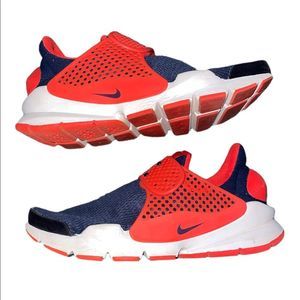 NIKE SOCK DART GS 'MIDNIGHT NAVY' ATHLETIC RUNNING SHOES SIZE 4Y